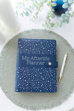 Load image into Gallery viewer, A5 Pu Leather Planner - Navy Blue NEW SHADE
