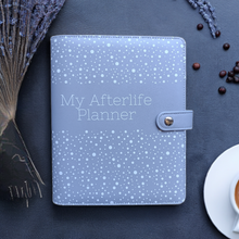 Load image into Gallery viewer, PU Leather Afterlife Planner - Purple