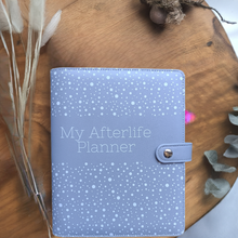 Load image into Gallery viewer, PU Leather Afterlife Planner - Purple