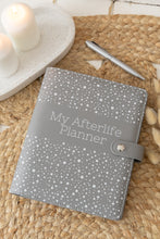 Load image into Gallery viewer, PU Leather Afterlife Planner - Dark Grey ON SALE!
