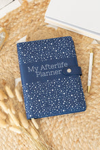 Load image into Gallery viewer, A5 Pu Leather Planner - Navy Blue
