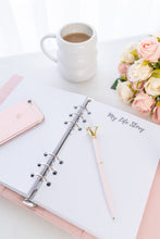 Load image into Gallery viewer, A5 PU Leather Afterlife Planner - Pink
