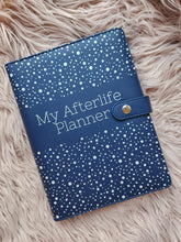 Load image into Gallery viewer, A5 Pu Leather Planner - Navy Blue NEW SHADE
