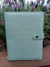 Load image into Gallery viewer, A5 PU Leather Afterlife Planner - Green
