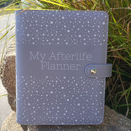 PU Leather Afterlife Planner - Purple
