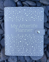 Load image into Gallery viewer, PU Leather Afterlife Planner - Dark Grey ON SALE!
