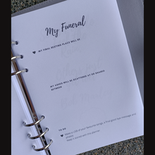 Load image into Gallery viewer, PU Leather Afterlife Planner - Purple
